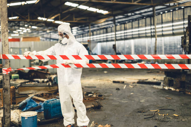 Professional Trauma Scene Cleanup technician working in Washoe Valley, NV
